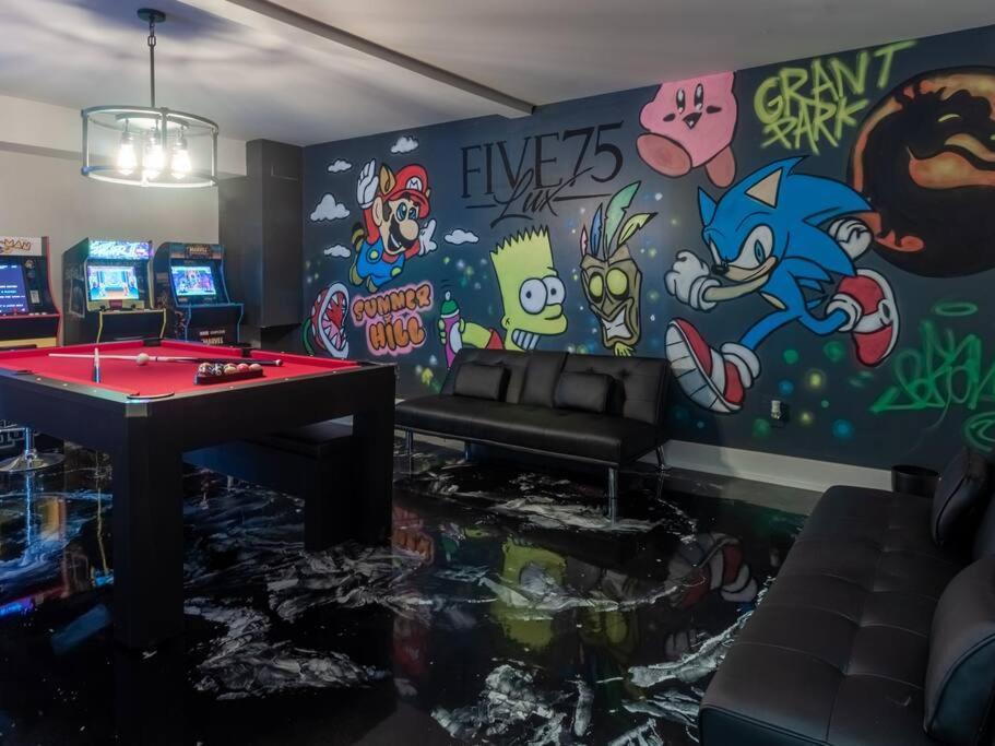 Five75Lux Atl King Bed & Game Room Downtown Atlanta Dış mekan fotoğraf